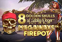 8 Golden Skulls of Holly Roger Megaways